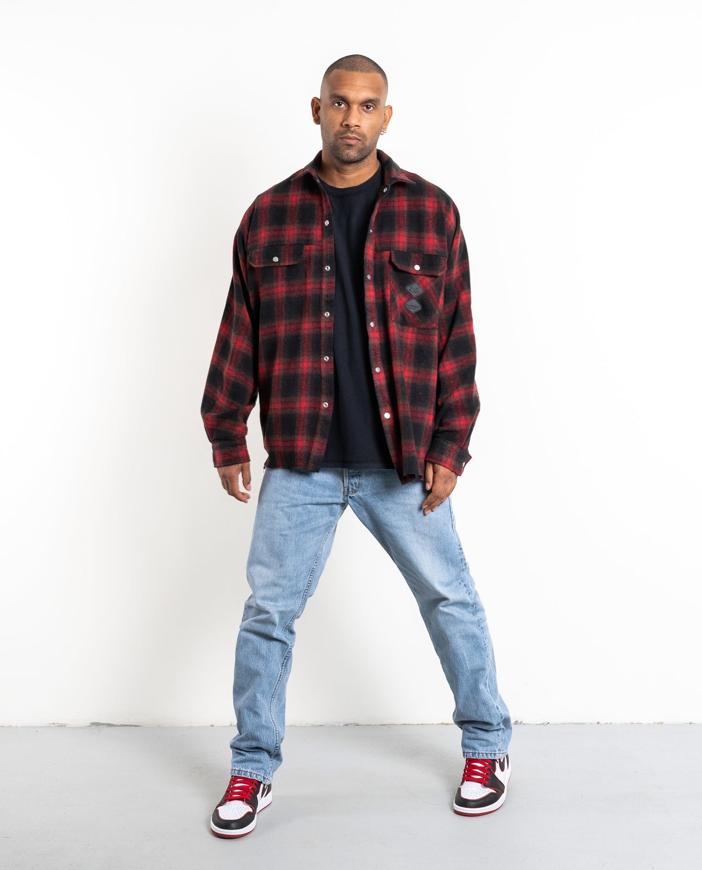 DRP.12 SIERRA DISTRESSED FLANNEL