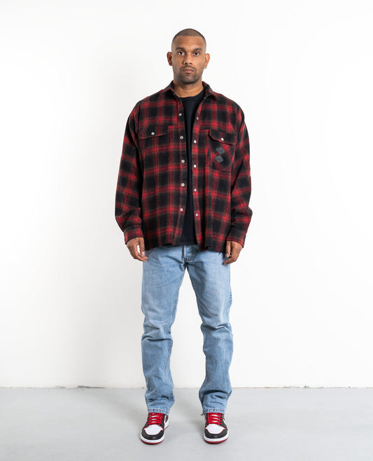 DRP.12 SIERRA DISTRESSED FLANNEL
