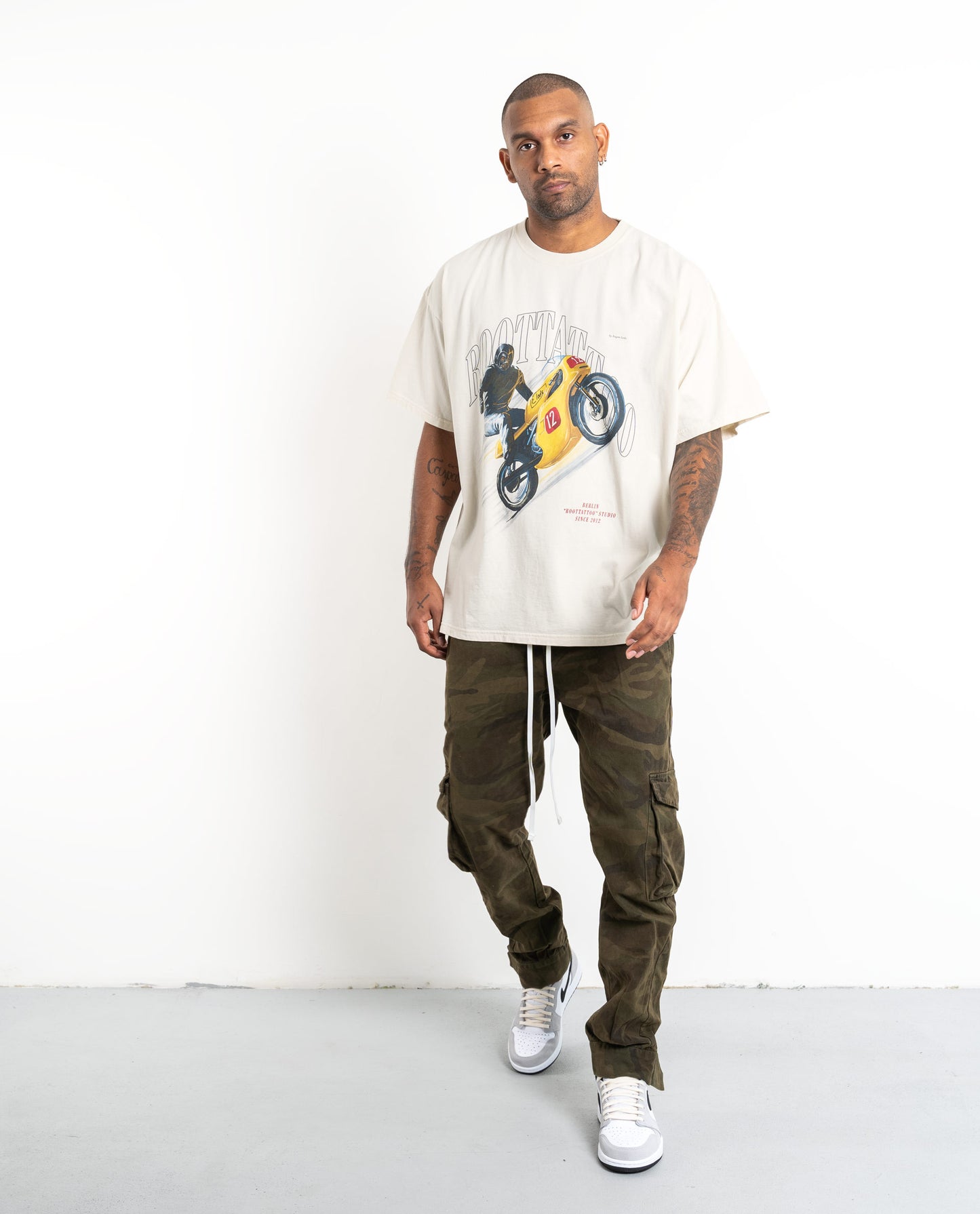 DRP.12 MILITARY CARGO PANTS