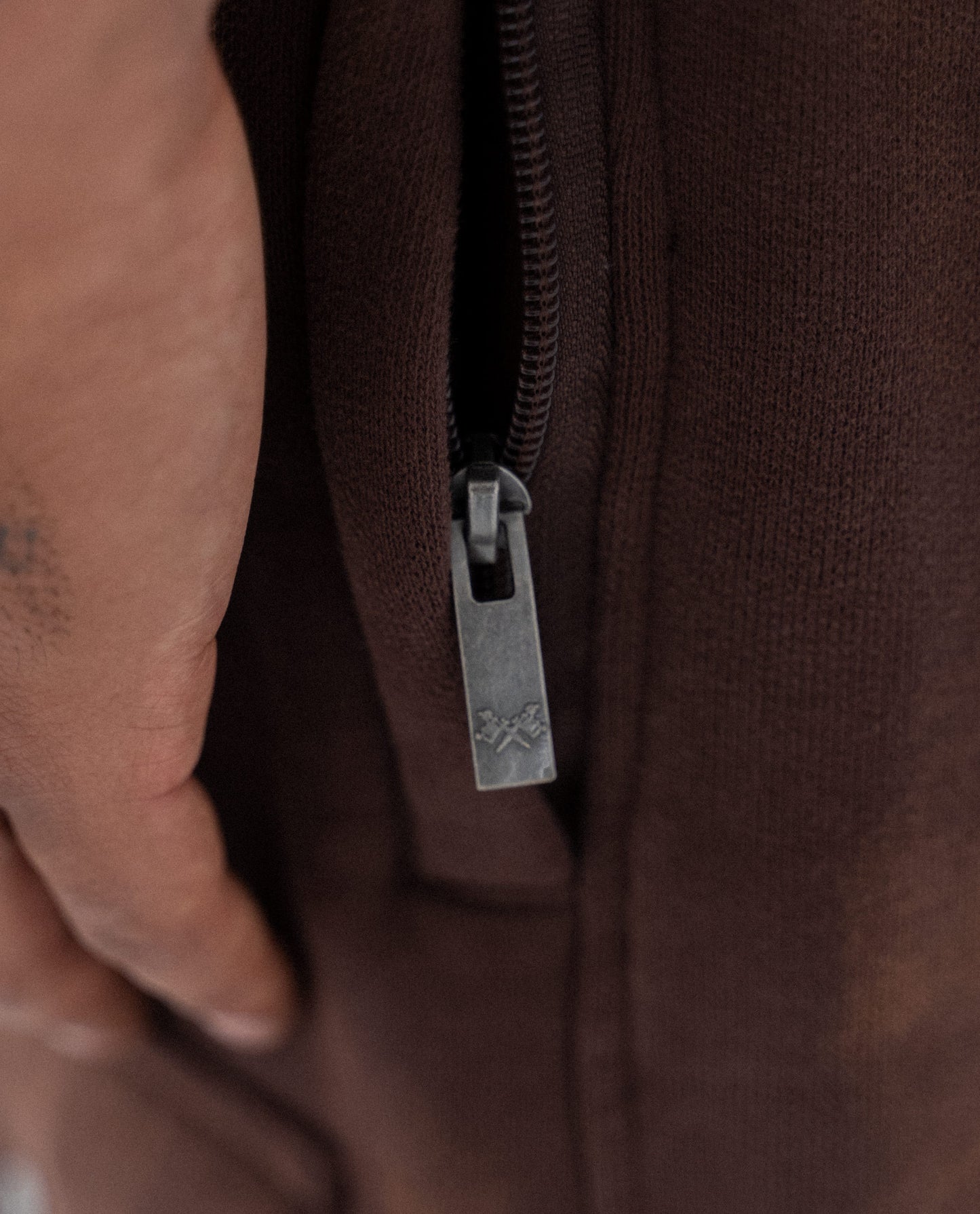 PHASE ZWEI FONDUE SWEATSHORTS