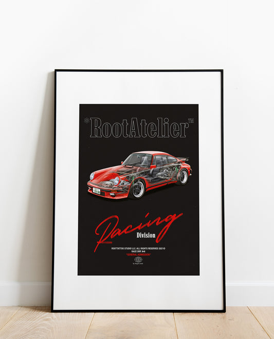 RACE 6 TURBO RED ARTWORK